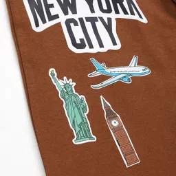 KiddoPanti Boys Pack Of 2 Printed Joggers image 2