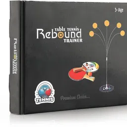 venimall Table Tennis Trainer Rebound Rackets and Balls Base Training Practice Set Tennis Ball-picture-12