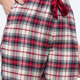 Dreamz by Pantaloons Printed Mid-Rise Pure Cotton Lounge Pants image 5