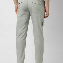 Van Heusen Sport Men Regular Fit Mid-Rise Cargos Trouser image 3