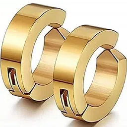 shobhram Unisex Gold Earrings-picture-32