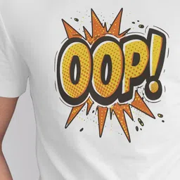 Seekbuylove Typography Printed Round Neck Bio Finish Pure Cotton T-Shirt image 3