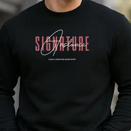 FARROWX Men Typography Printed Sweatshirt image 3
