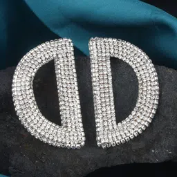 KPOP Contemporary Studs Earrings-picture-14