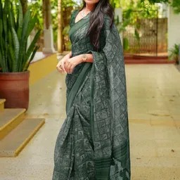 KALINI Ethnic Motifs Zari Saree-picture-33