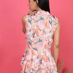 BAESD Women Printed Layered Empire Top image 3