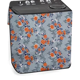 The Furnishing Tree Red PVC Washing Machine Covers-picture-22