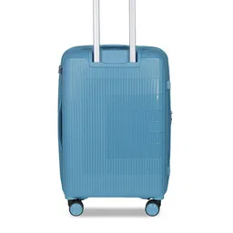 Polo Class Textured Hard Sided Small Trolley Bag With Vanity image 2