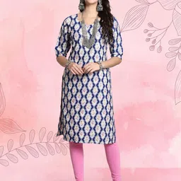 Ethnic basket Women Pack Of 2 Multicoloured Crepe Kurtas image 3