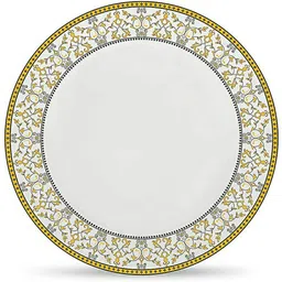 laopala Diva Morrocan Gold Large Dinner Plate Set of 6 pcs, 11" Inch, Opalglass, Dinner Plate-picture-18
