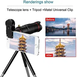 Elevea 20x 4K HD Optical Zoom Mobile Telephoto Lens Kit(12 years warranty) Mobile Phone Lens image 3
