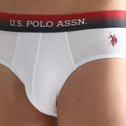 U.S. Polo Assn. Pack Of 2 Basic Briefs OEB05-WD0-P2 image 5