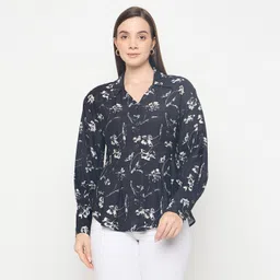 Women Regular Fit Floral Print Casual Shirt-image-38