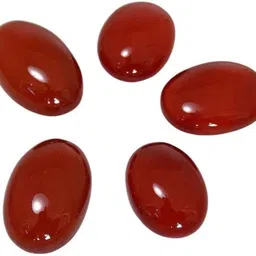 Sahiba Gems Brown Cut Natural Agate Gemstone image 1