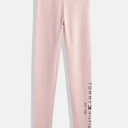 Tommy Hilfiger Girls Solid Ankle-Length Leggings-image-56