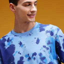 HERE&NOW Printed Relaxed Pure Cotton T-shirt image 3