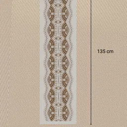 MARKET99 Yellow 7 Pieces Textured Table Mats with Runner image 3