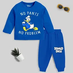 YK Disney Boys Printed T-shirt with Pyjamas image 3