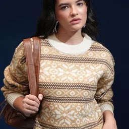 ESPYR By Tokyo Talkies Women Round Neck Pullover-picture-36