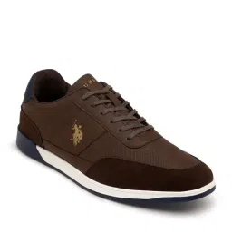 U.S. Polo Assn. Men's 2FD-MORENO Brown Sneakers image 2