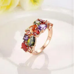 Shayna Gold-Plated Finger Ring-picture-28