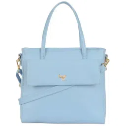 Baggit Blue Solid Small Handbag-picture-19