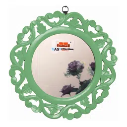 VAS collection home Green MDF Wall Mirror Frame image 1