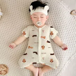 StyleCast x Revolte Infant Boys Printed Cotton Romper-picture-30