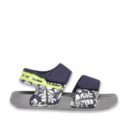 Pantaloons Junior Navy & Grey Floater Sandals-picture-17