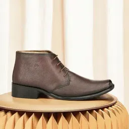 Hitz Men's Brown Derby Boots-picture-24