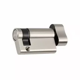 Ebco Mortise Door Lock Half Cylinder Brass Zen - 70 With Knob Brushed Nickel Finish and Size 45 mm (70 mm Half Cylinder), MDLCBZ-70H-NB-picture-46