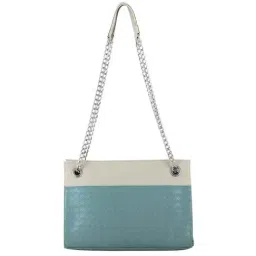 Toteteca Green Textured Medium Sling Handbag-image-86