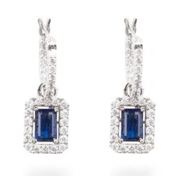 Juicy Couture Selena Blue Drop Earrings for Women-image-48