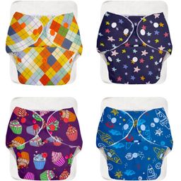SuperBottoms BASIC Reusable Cloth Diaper for babies 3 Months - 3 Years | Freesize Adjustable, Washable and Reusable Cloth Diaper for babies | Shell with insert | Pack of 4-picture-20