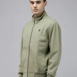 ColorPlus Mock Collar Bomber Jacket image 5