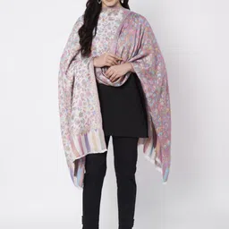 MUFFLY Ethnic Motifs Woven Design Shawl-picture-33