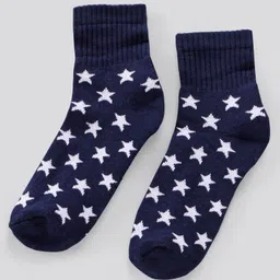 Pine Kids Anti Microbial Ankle Length Terry Socks Star Print Set of 3 Pairs (Color May Vary) image 2