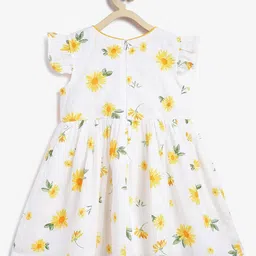 Campana Floral Print Flutter Sleeve Fit & Flare Dress image 2