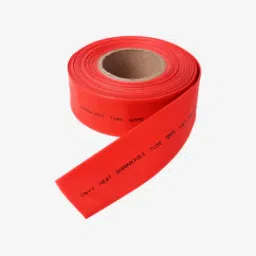 Heat Shrink Sleeve Tube Flat - 10 mm Diameter - Red - 1 meter-picture-10