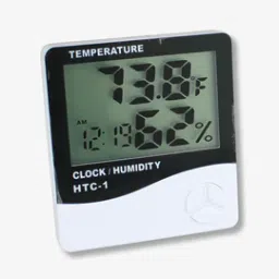 HTC-1 Digital Hygrometer Thermometer Humidity Meter with Clock LCD Display-picture-13