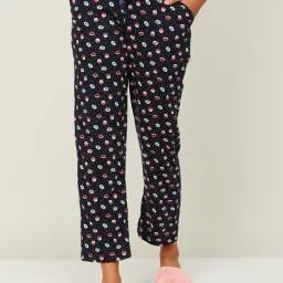 Ginger by Lifestyle Navy Cotton Printed Pyjamas-picture-30