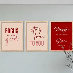walllane Motivational Wall Art With Frame Home Decor Wall Painting For Living Room Office Bedroom-picture-26