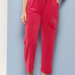 The Roadster Lifestyle Co Women Cotton High-Rise Embellished Trouser-image-16