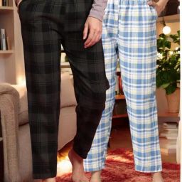 Kryptic Green & Blue Cotton Relaxed Fit Printed Lounge Pants - Pack of 2-picture-37