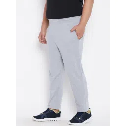 Bigbanana Light Grey Cotton Regular Fit Trackpants image 3