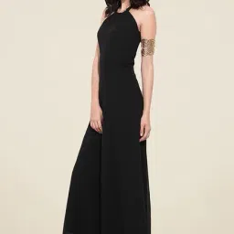 Trend Arrest Black Solid Jumpsuit image 3