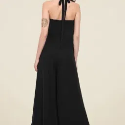 Trend Arrest Black Solid Jumpsuit image 2