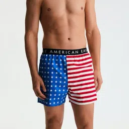 American Eagle Outfitters Blue Cotton Regular Fit Printed Boxers-picture-32