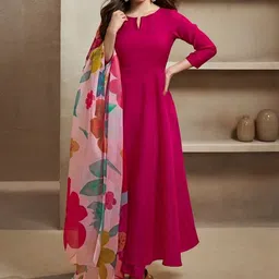 ATOXIC Women Floral Kurta with Trousers & With Dupatta-picture-37