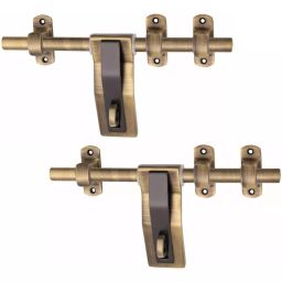 Atom White Metal Brass Antique Finish Adjustable Latch, AD-WZA-006-BA-12-102 (Pack of 2)-picture-28